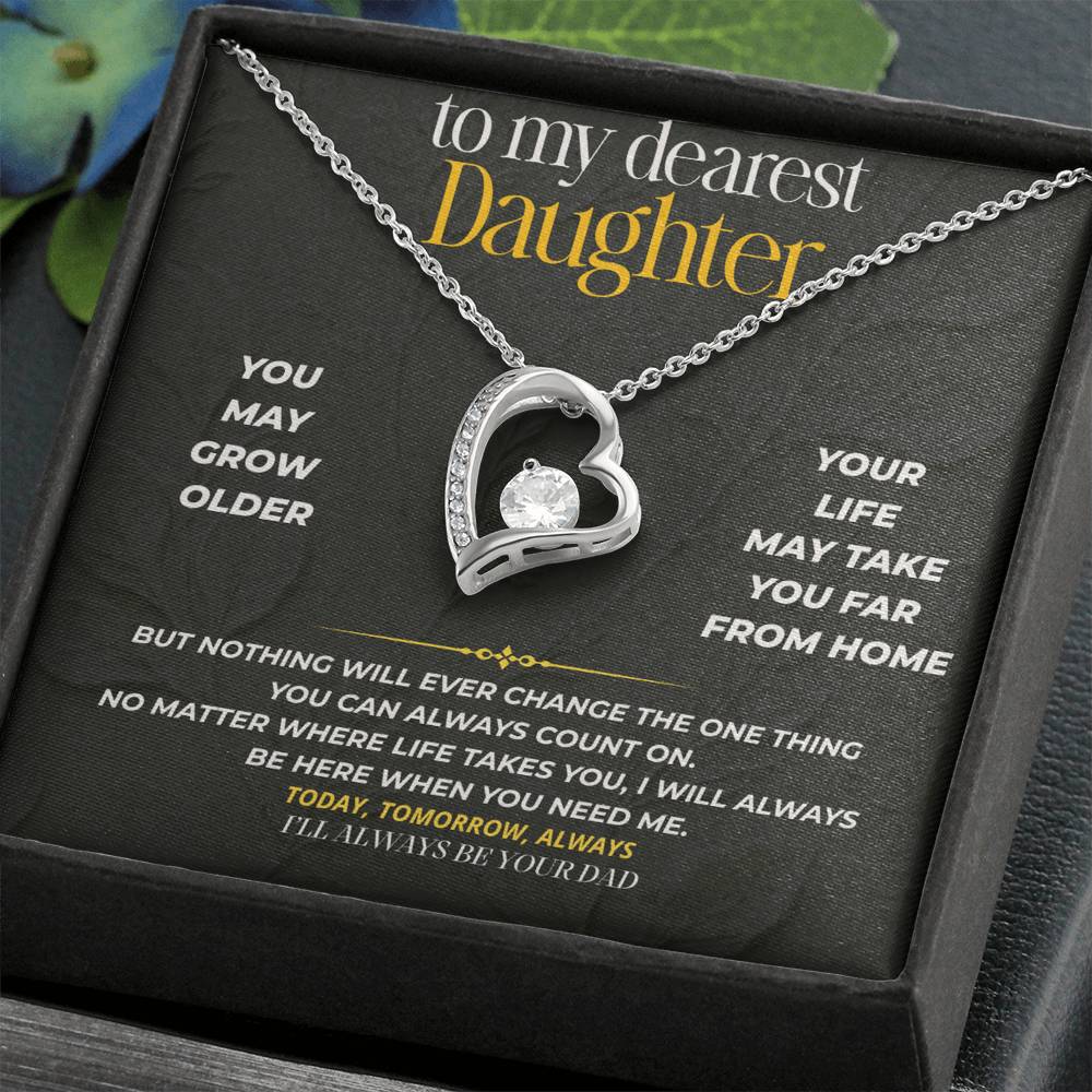 S202 - I’ll Always Be Your Dad – Forever Love Necklace From Dad