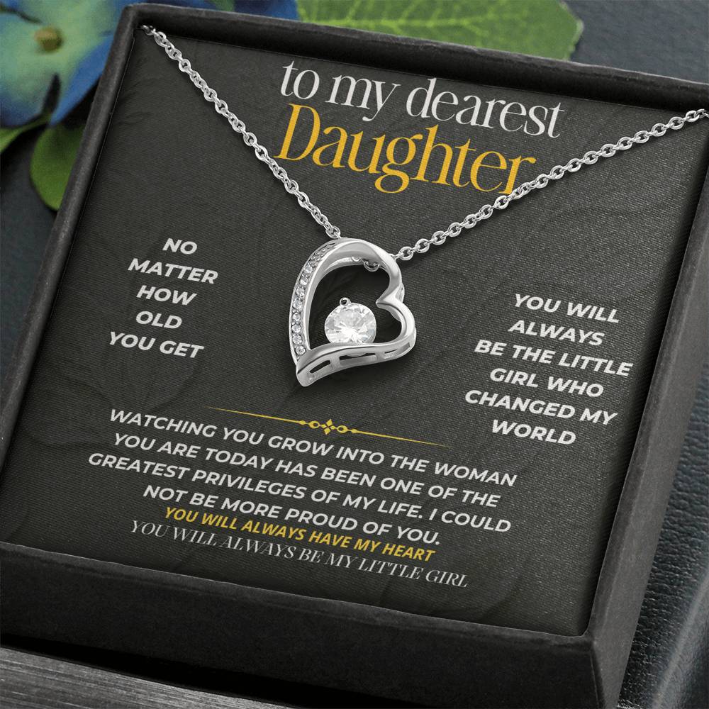 S201 - No Matter How Old You Get – Forever Love Necklace From Dad