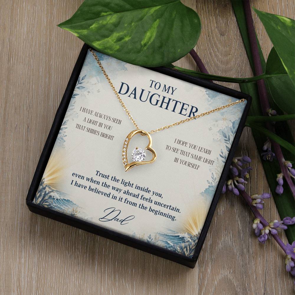C21 - I Hope You Always See The Light In Yourself That I Have Seen Since The Beginning - Forever Love Necklace