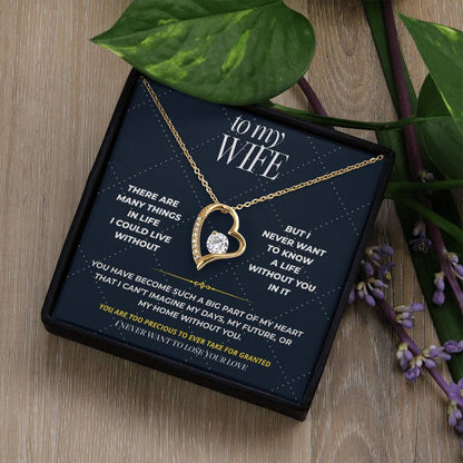 S103 - You’re The Love I Never Want To Lose – Forever Love Necklace From Husband
