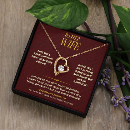 S113 - I’ll Love You In Every Chapter – Forever Love Necklace From Husband