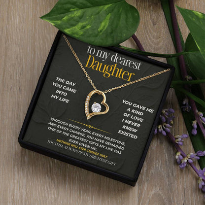 S205 - You’ll Always Be My Greatest Gift – Forever Love Necklace From Dad
