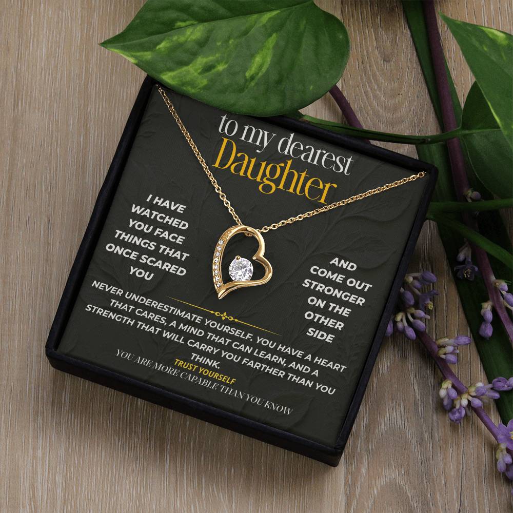 S227 - You Are More Capable Than You Know – Forever Love Necklace From Dad