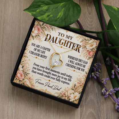 C287 - You Do Not Have To Be Perfect To Make Me Proud You Only Have To Be Yourself - Forever Love Necklace