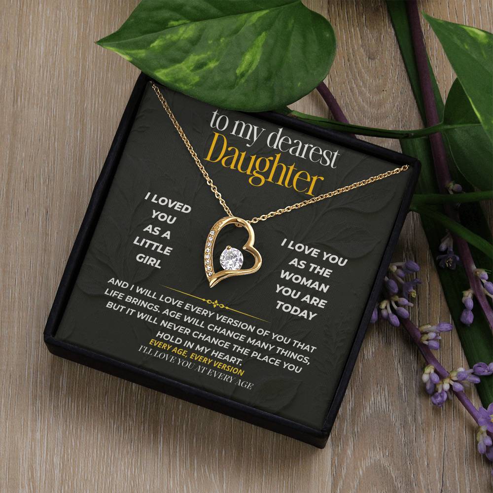 S240 - I’ll Love You At Every Age – Forever Love Necklace From Dad