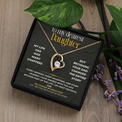 S233 - You Are The Best Part Of My Story – Forever Love Necklace From Dad