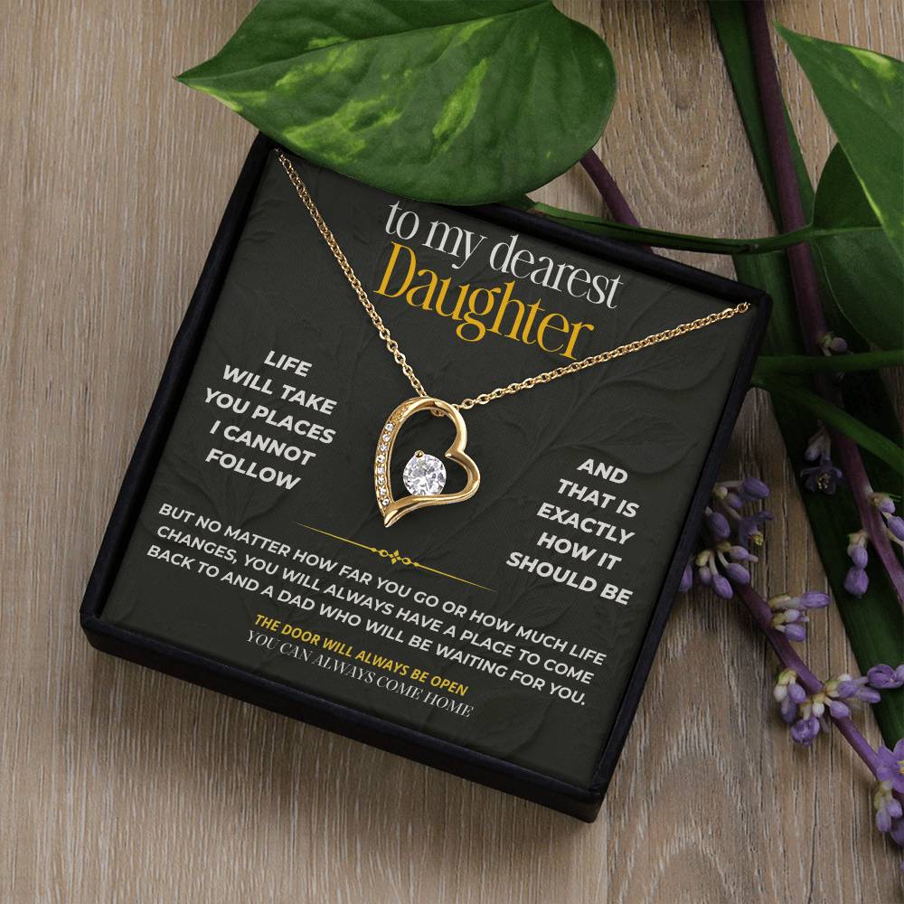 S211 - You Can Always Come Home – Forever Love Necklace From Dad