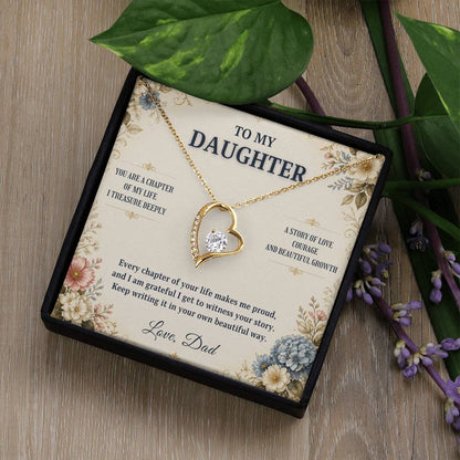 C12 - You Are The Beautiful Chapter Of My Life I Will Always Read With Pride - Forever Love Necklace