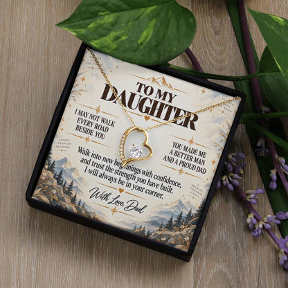 C249 - The Greatest Gift Life Gave Me Was The Chance To Love You As Your Dad - Forever Love Necklace