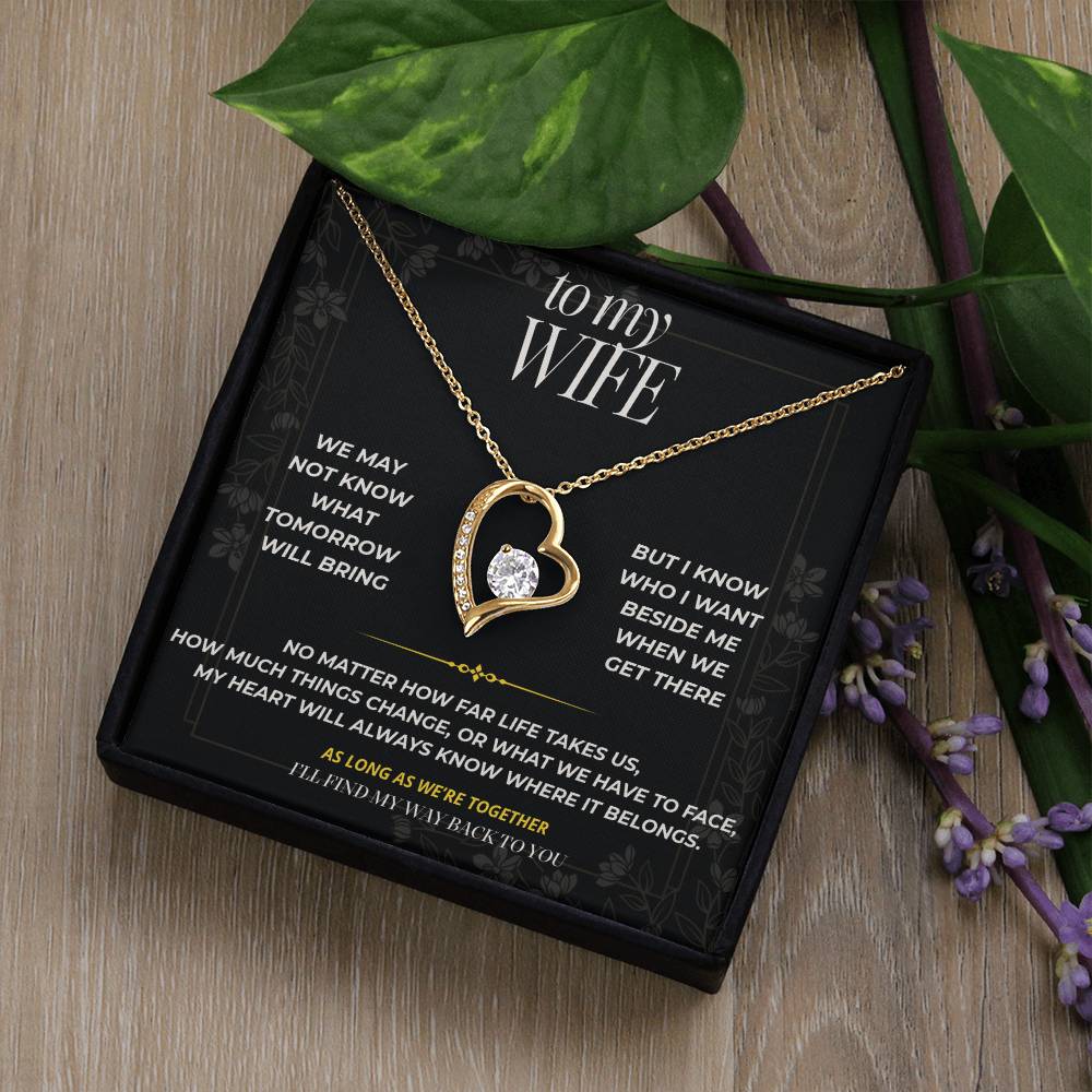 S92 - Wherever Life Takes Us – Forever Love Necklace From Husband