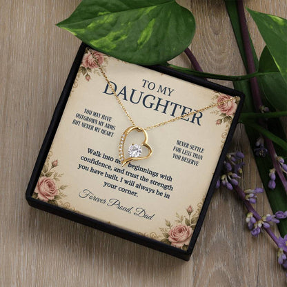 C79 - Your Life Is Yours To Create And I Will Always Be Proud Of The Woman You Become - Forever Love Necklace