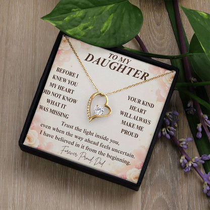 C375 - You Are A Dream I Never Knew My Heart Was Waiting To Love So Deeply - Forever Love Necklace