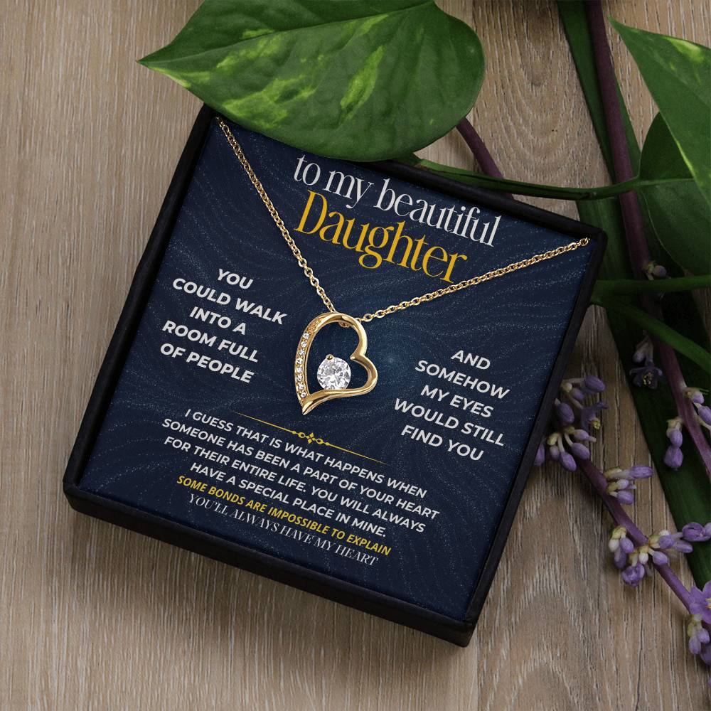 S277 - I’ll Always Have A Soft Spot For You – Forever Love Necklace From Dad