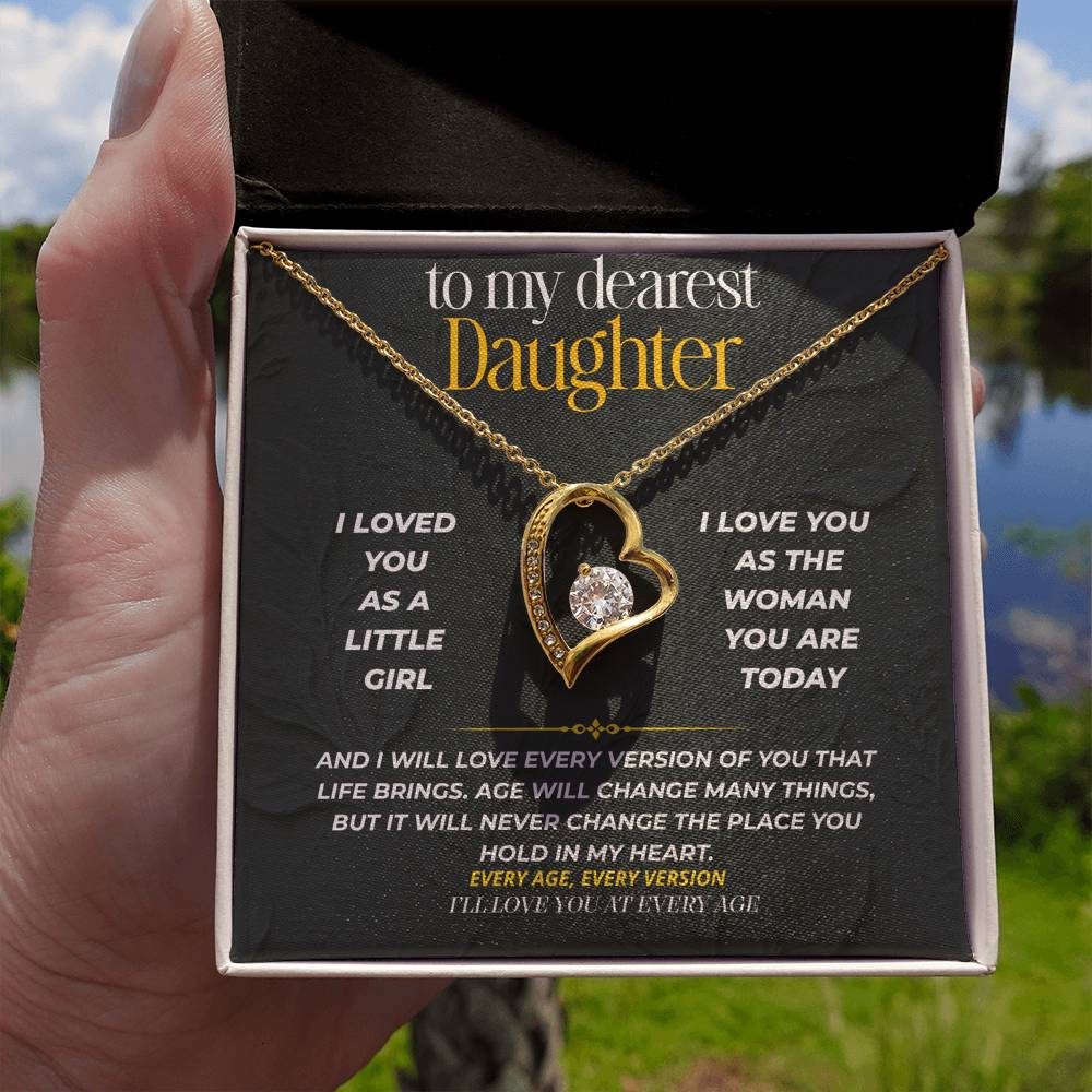 S240 - I’ll Love You At Every Age – Forever Love Necklace From Dad