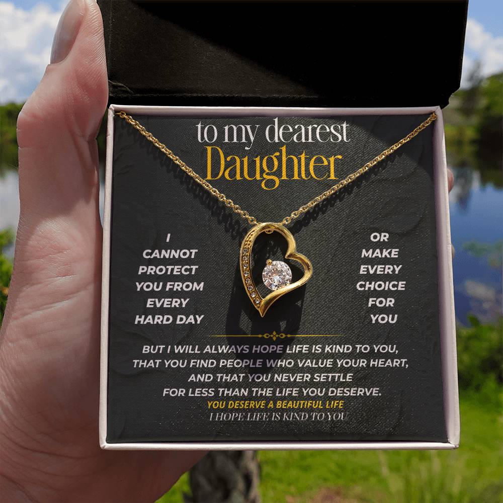 S218 - I Hope Life Is Kind To You – Forever Love Necklace From Dad