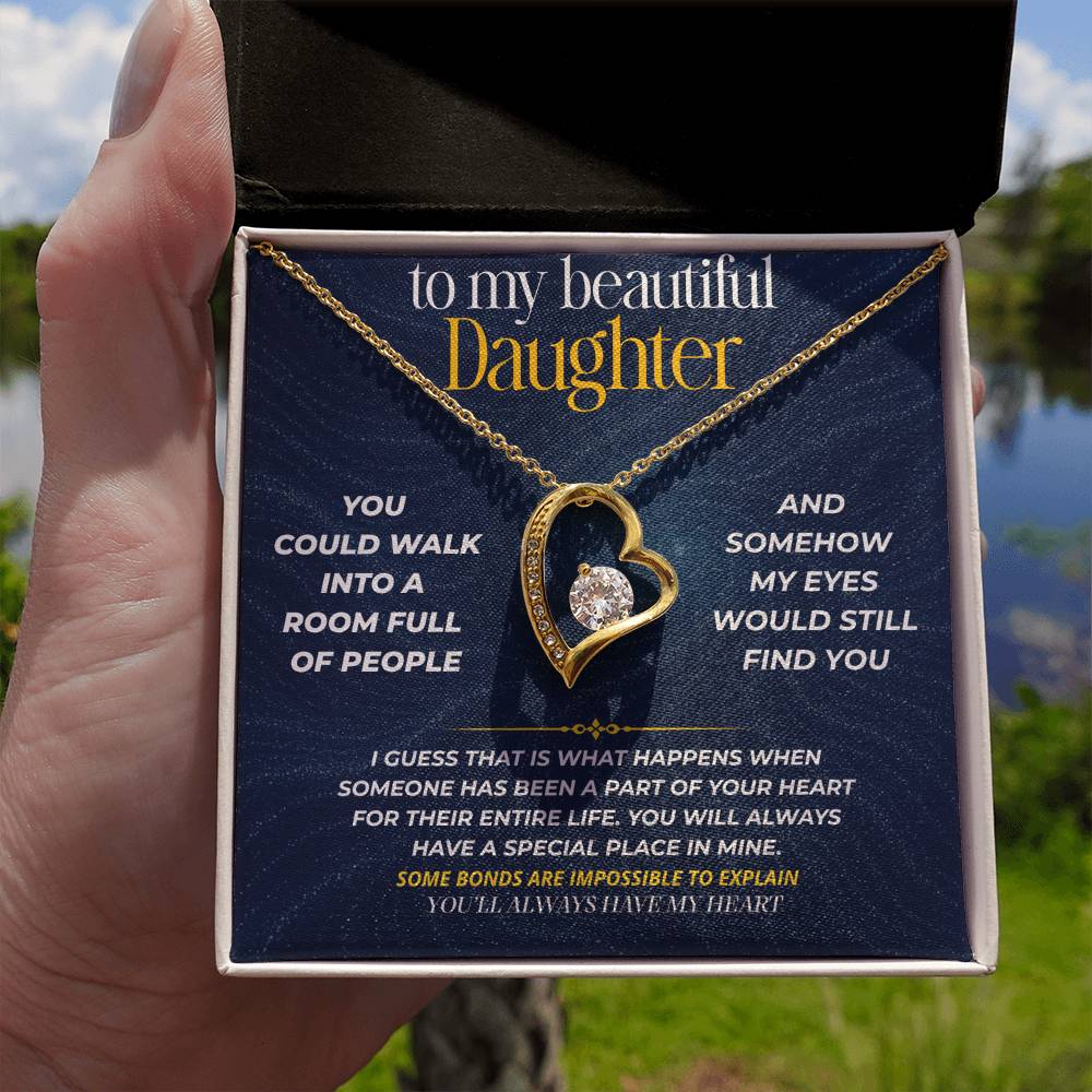 S277 - I’ll Always Have A Soft Spot For You – Forever Love Necklace From Dad