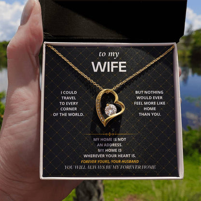 S68 - My Forever Home – Forever Love Necklace From Husband