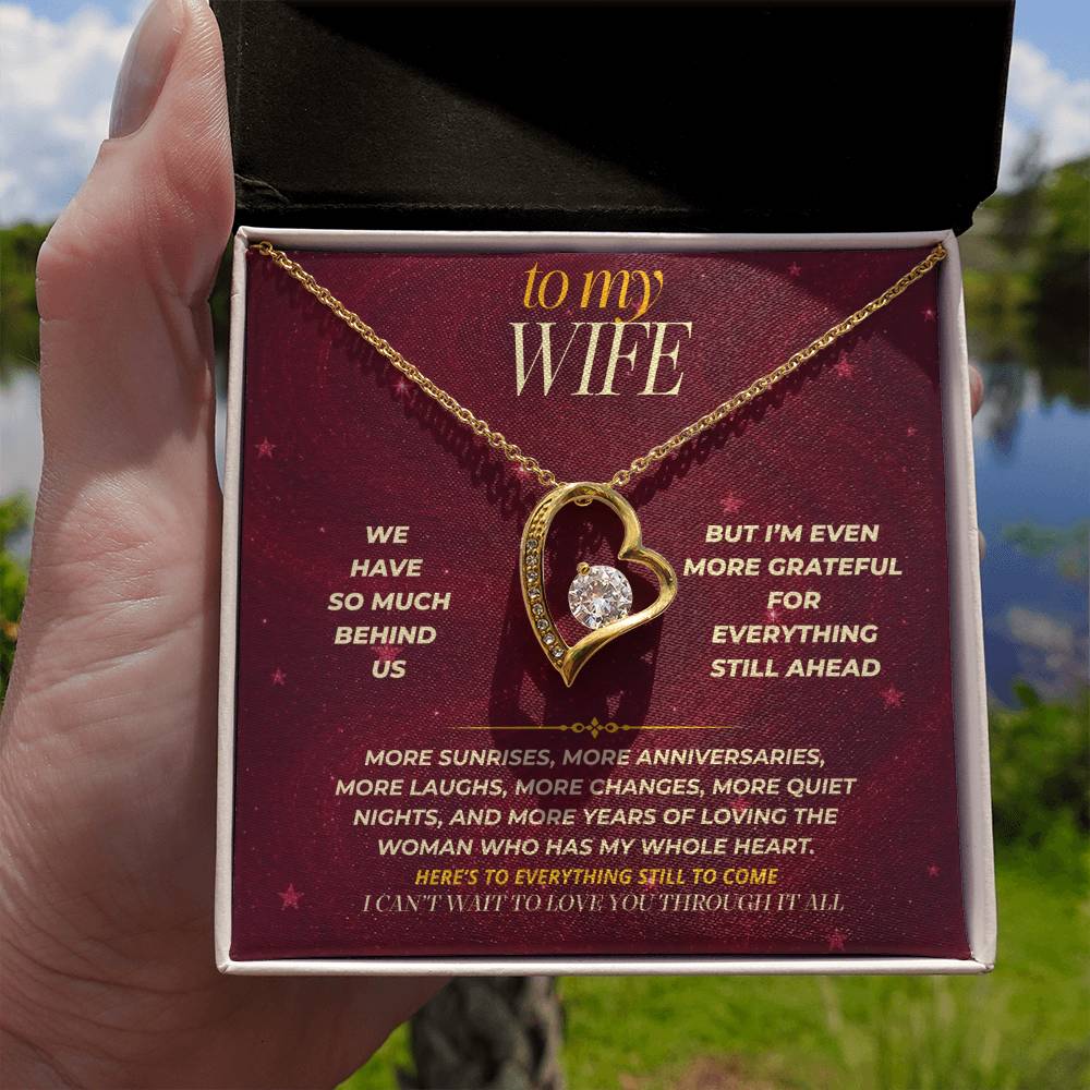 S180 - For All The Love We Still Have Ahead – Forever Love Necklace From Husband