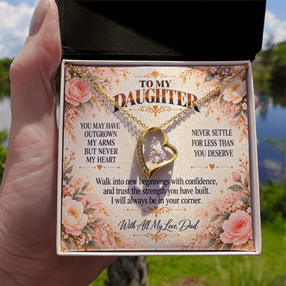 C429 - Your Life Is Yours To Create And I Will Always Be Proud Of The Woman You Become - Forever Love Necklace