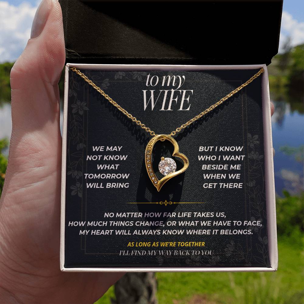 S92 - Wherever Life Takes Us – Forever Love Necklace From Husband