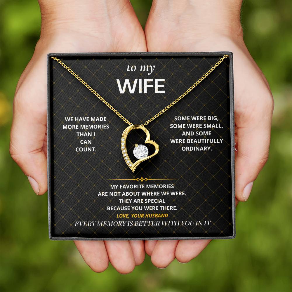S51 - My Favorite Memory – Forever Love Necklace From Husband
