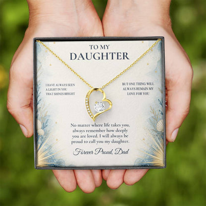 C71 - I Hope You Always See The Light In Yourself That I Have Seen Since The Beginning - Forever Love Necklace