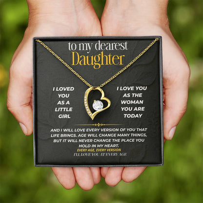 S240 - I’ll Love You At Every Age – Forever Love Necklace From Dad