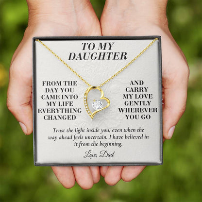 C140 - If You Ever Forget How Special You Are Remember Dad Has Never Forgotten For A Single Day - Forever Love Necklace