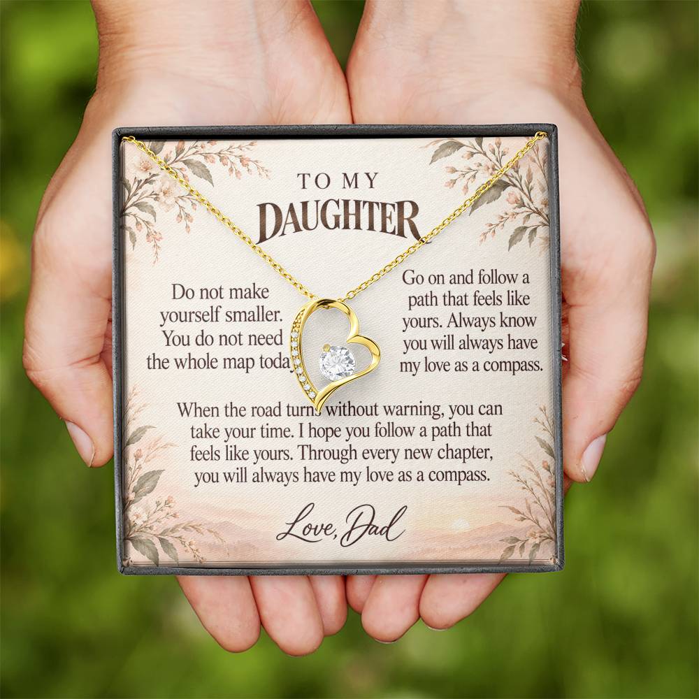 C577 - The Long Road Ahead And A Promise To Carry Into New Chapters - Forever Love Necklace