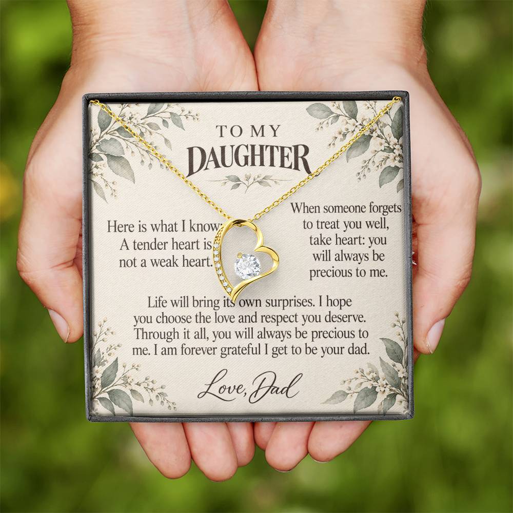 C620 - After The Heartbreak And The Words I Hope You Always Remember - Forever Love Necklace