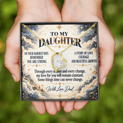C312 - You Are The Beautiful Chapter Of My Life I Will Always Read With Pride - Forever Love Necklace