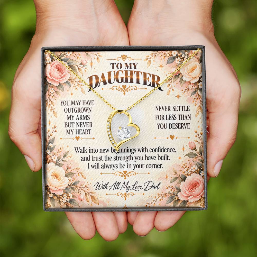 C429 - Your Life Is Yours To Create And I Will Always Be Proud Of The Woman You Become - Forever Love Necklace
