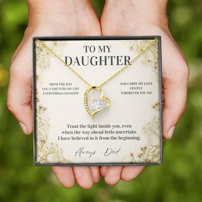 C90 - If You Ever Forget How Special You Are Remember Dad Has Never Forgotten For A Single Day - Forever Love Necklace