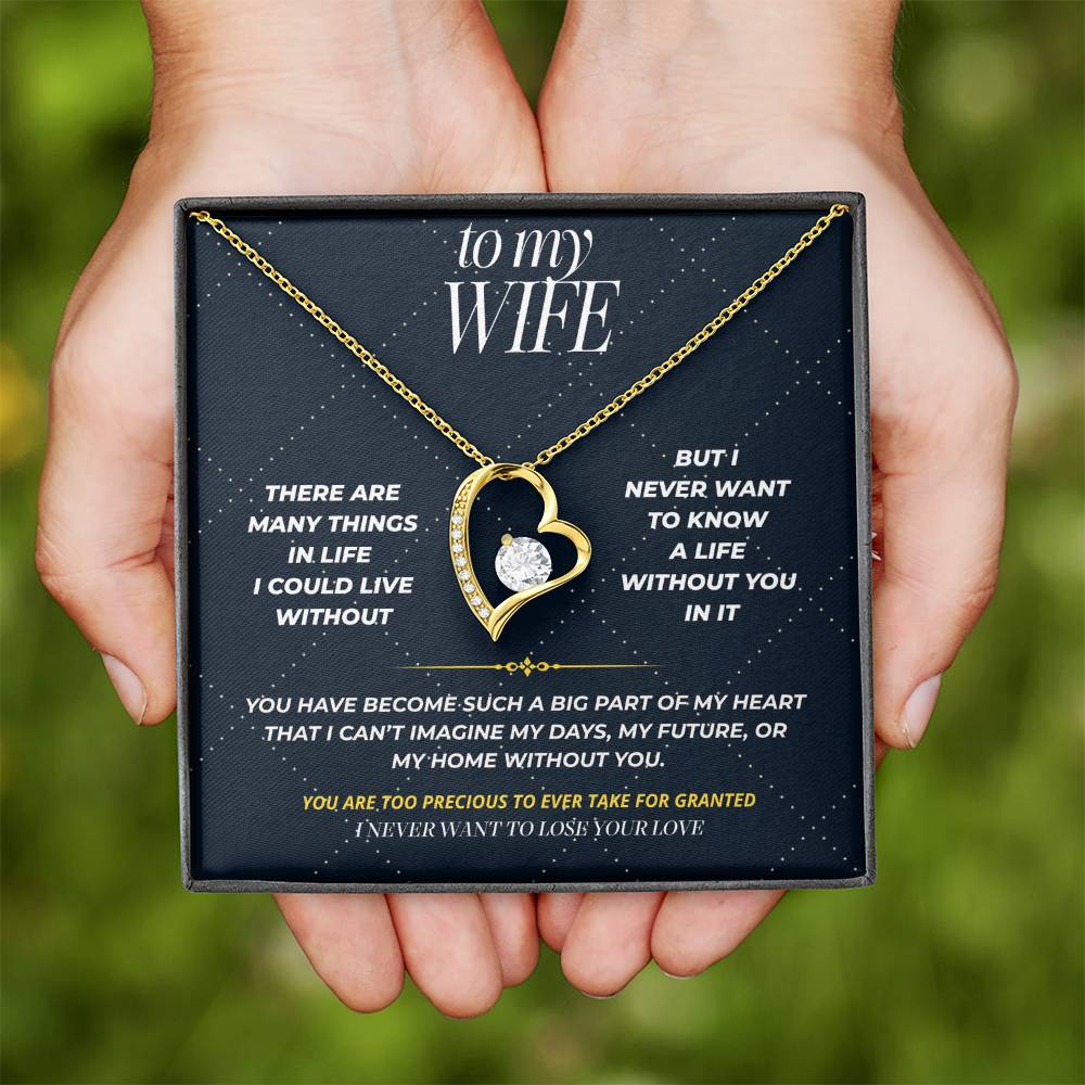 S103 - You’re The Love I Never Want To Lose – Forever Love Necklace From Husband