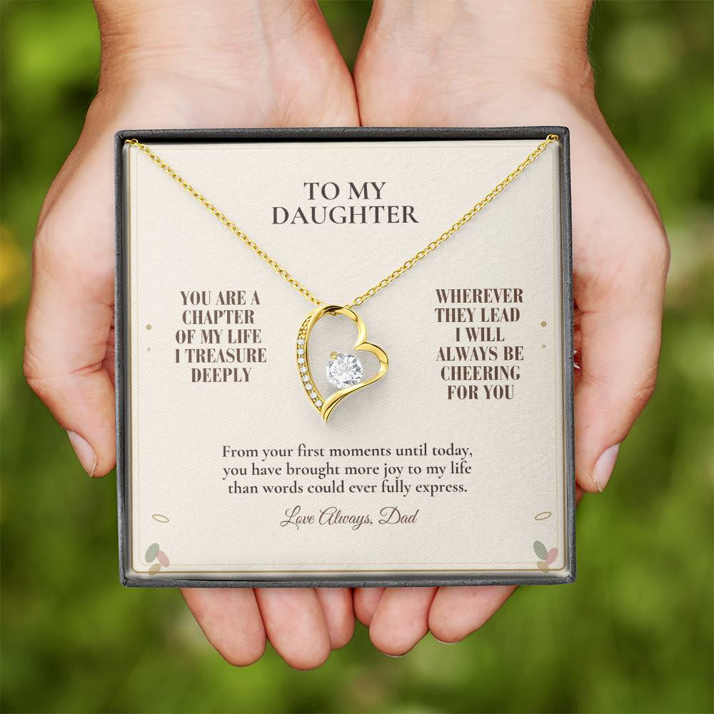 C112 - You Are The Beautiful Chapter Of My Life I Will Always Read With Pride - Forever Love Necklace