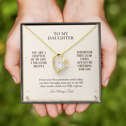 C112 - You Are The Beautiful Chapter Of My Life I Will Always Read With Pride - Forever Love Necklace
