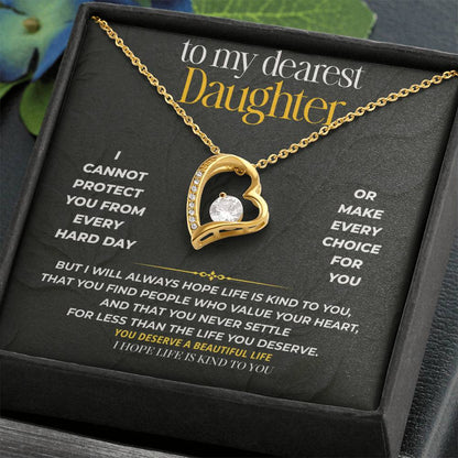 S218 - I Hope Life Is Kind To You – Forever Love Necklace From Dad
