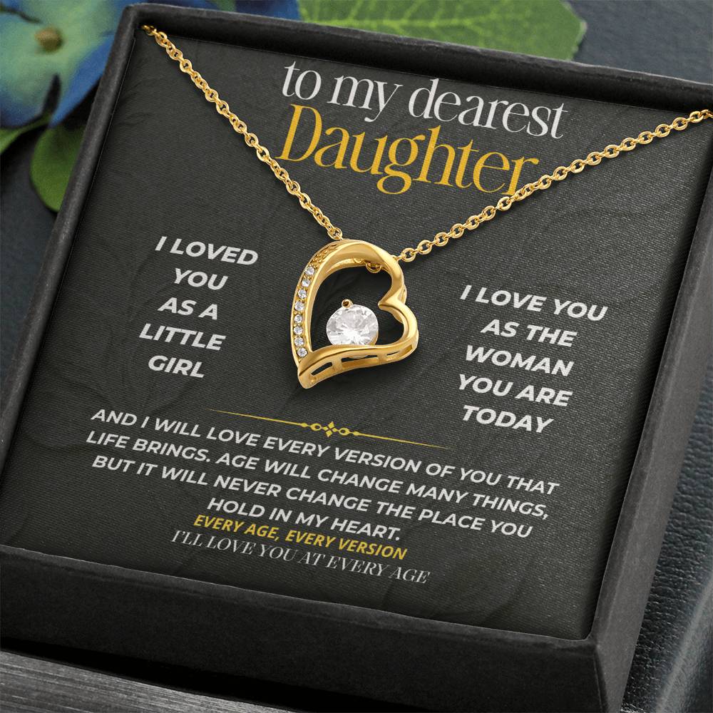 S240 - I’ll Love You At Every Age – Forever Love Necklace From Dad
