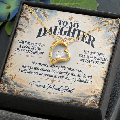 C471 - I Hope You Always See The Light In Yourself That I Have Seen Since The Beginning - Forever Love Necklace