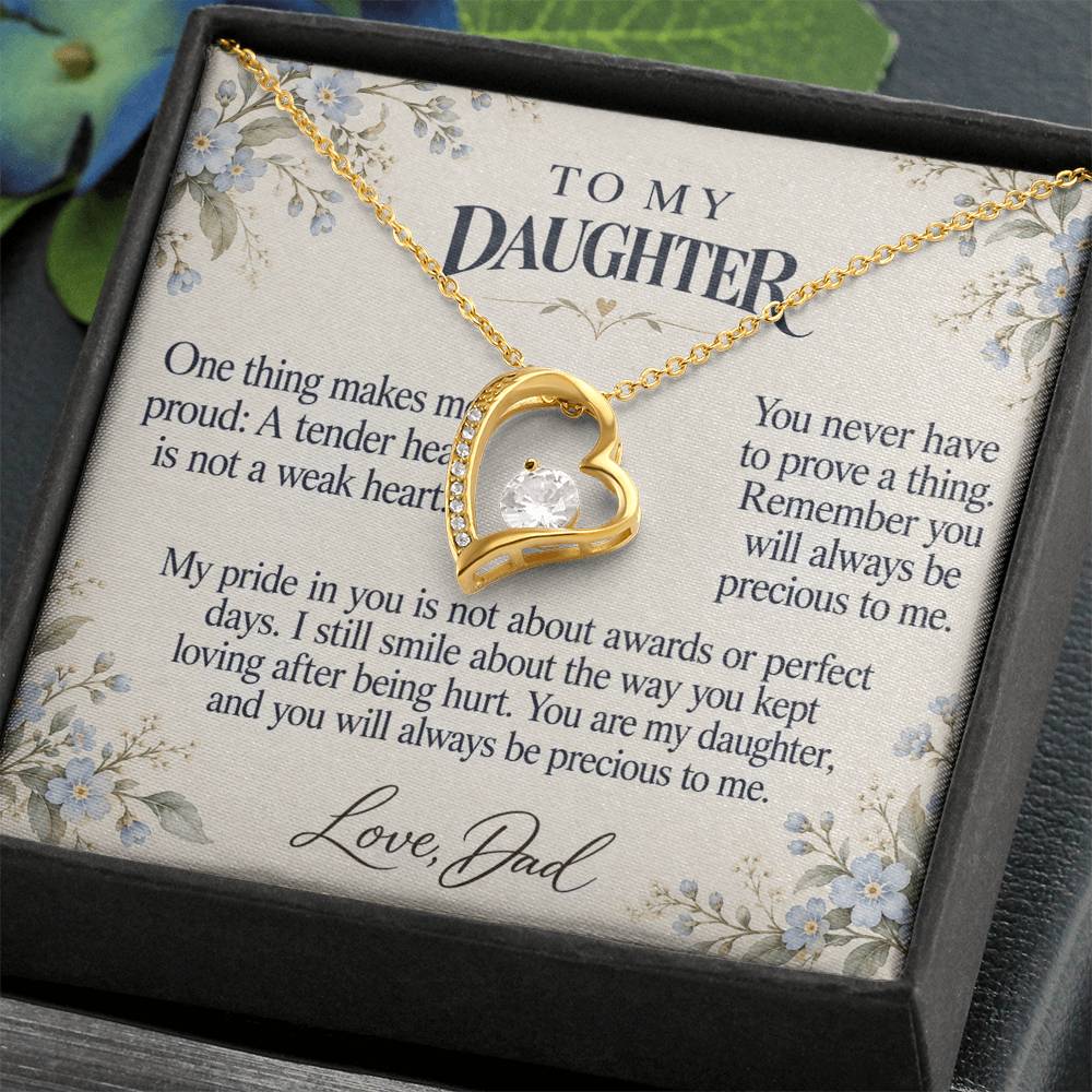 C617 - After The Heartbreak And A Promise To Carry Into New Chapters - Forever Love Necklace
