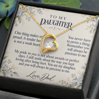 C617 - After The Heartbreak And A Promise To Carry Into New Chapters - Forever Love Necklace