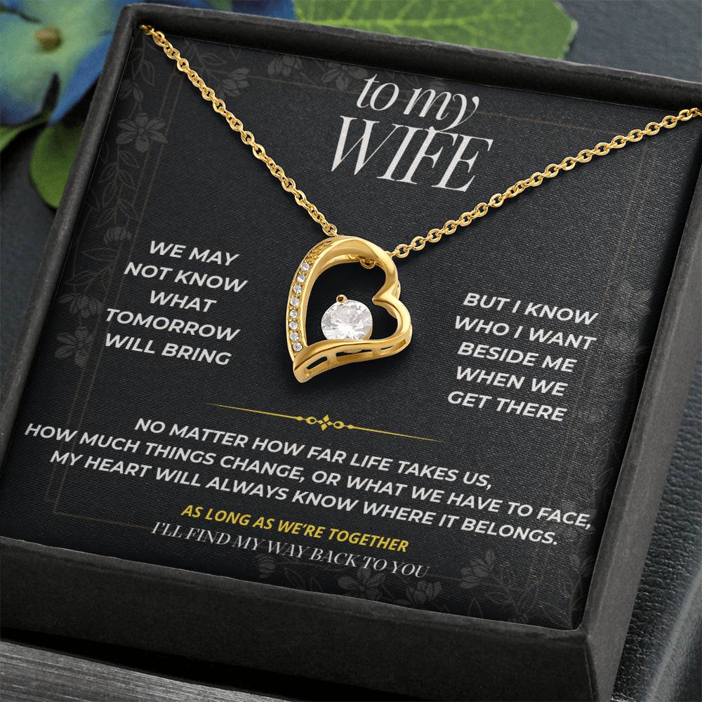 S92 - Wherever Life Takes Us – Forever Love Necklace From Husband