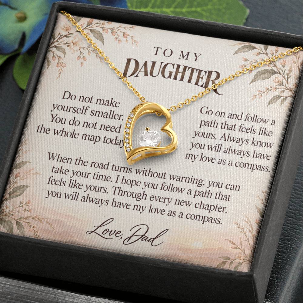 C577 - The Long Road Ahead And A Promise To Carry Into New Chapters - Forever Love Necklace