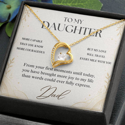 C92 - You Have A Heart Worth Protecting A Voice Worth Using And Dreams Worth Chasing - Forever Love Necklace