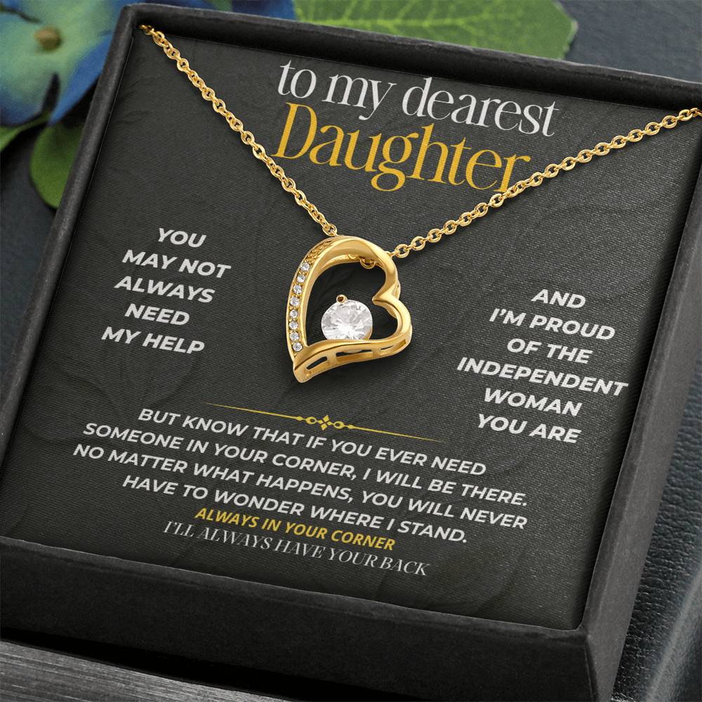 S216 - I’ll Always Have Your Back – Forever Love Necklace From Dad