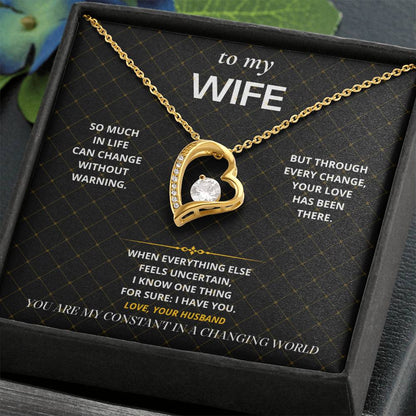 S42 - You Are My Constant – Forever Love Necklace From Husband