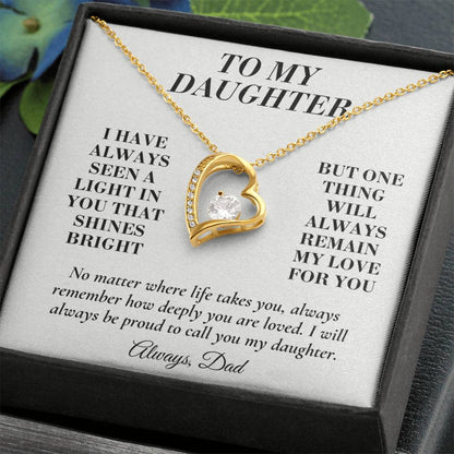 C146 - When Life Asks You To Be Strong Remember You Have Always Been Stronger Than You Know - Forever Love Necklace