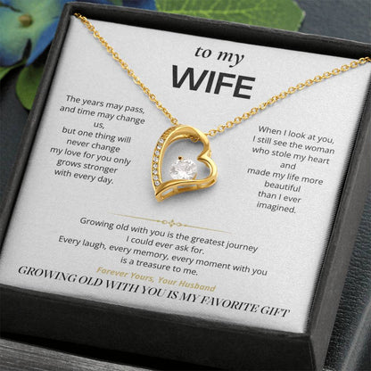 S3 - Growing Old With You – Forever Love Necklace From Husband