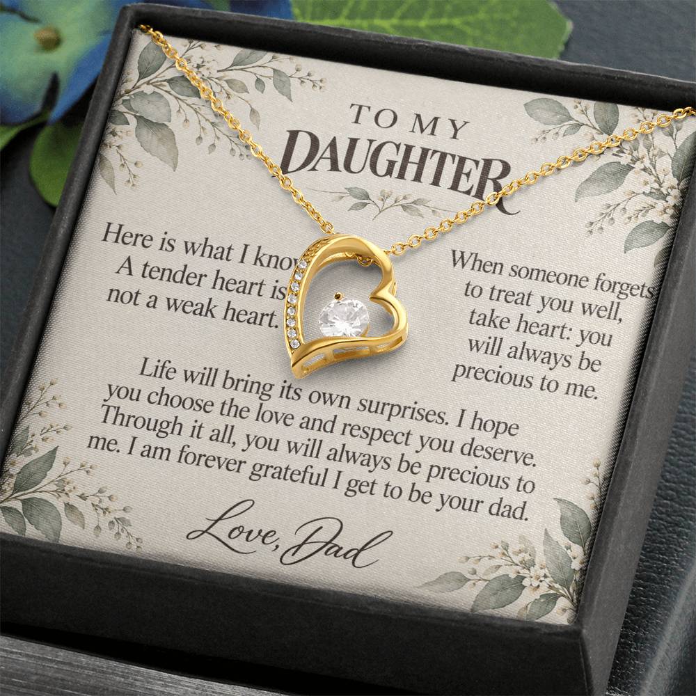 C620 - After The Heartbreak And The Words I Hope You Always Remember - Forever Love Necklace