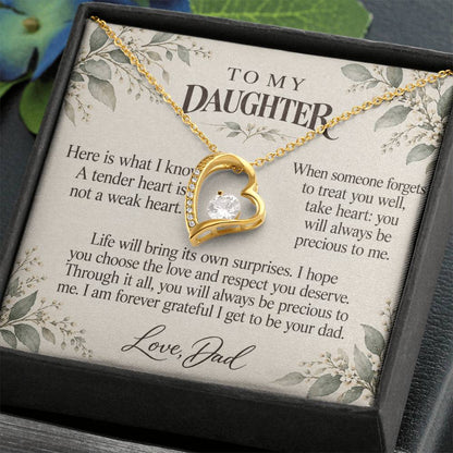 C620 - After The Heartbreak And The Words I Hope You Always Remember - Forever Love Necklace